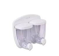 SABUN DİSPENSERİ SIVI 350+350 ML ŞEFFAF İKİZ