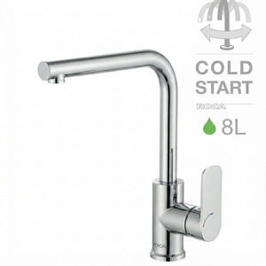 NAUTA MUTFAK BATARYASI KROM (L BORULU)