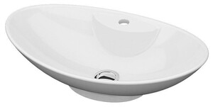 GONDOL ELİPS TEZGAHÜSTÜ LAVABO 40X64
