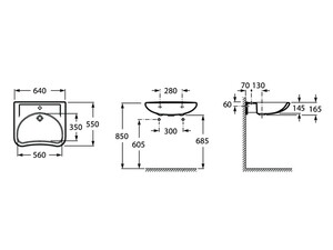  ACCESS ENGELLİ LAVABO