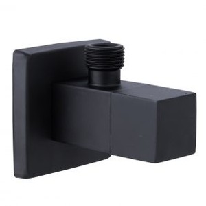 KARE ARA MUSLUK MAT SİYAH