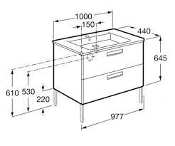 GAP UNIK BANYO DOLABI TİK AĞACI (ALT MODÜL+LAVABO)