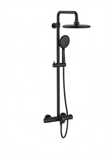 SALINA TERMOSTATİK BANYO KOLONU MAT SİYAH