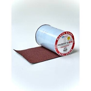 BTM POLİROOF MAHYA BANDI 33 CM 10 MT KIRMIZI SİYAH