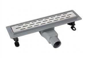AQUA ZONE 33 CM FİLELİ SERAMİK UYUMLU  DUŞ KANALI  YAN-ALT