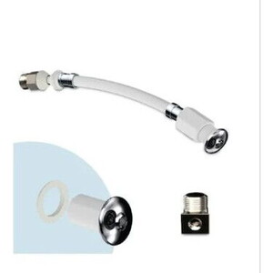 PVC AÇILI KÜRESEL UÇLU TAHARAT BORUSU 10 DRC(310 MM) (İZ)