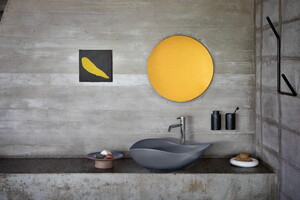  RUY OHTAKE TEZGAH ÜSTÜ LAVABO KAHVE 540x375mm