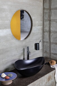  RUY OHTAKE TEZGAH ÜSTÜ LAVABO KAHVE 540x375mm