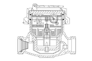  KLEPSAN KURU TİP SU SAYACI 3/4 110 MM