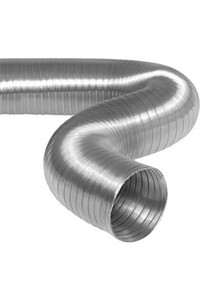 ALÜMİNYUM ŞOHBEN BORUSU 100mm -AFS-1,5 METRE