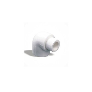 PP KUYRUKLU DİRSEK Q20x90° BEYAZ (HAKAN)